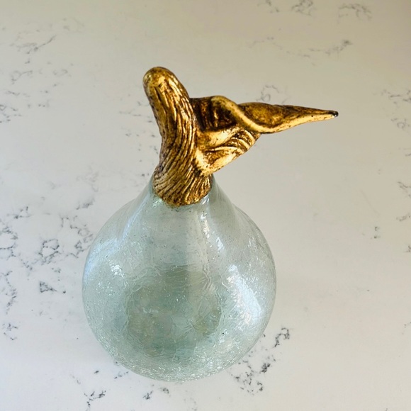 Large Clear Glass Pear Figurine - Picture 8 of 16